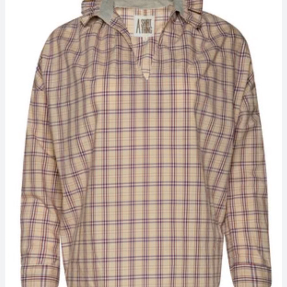 A Shirt Thing Penelope blouse with contrasting collar